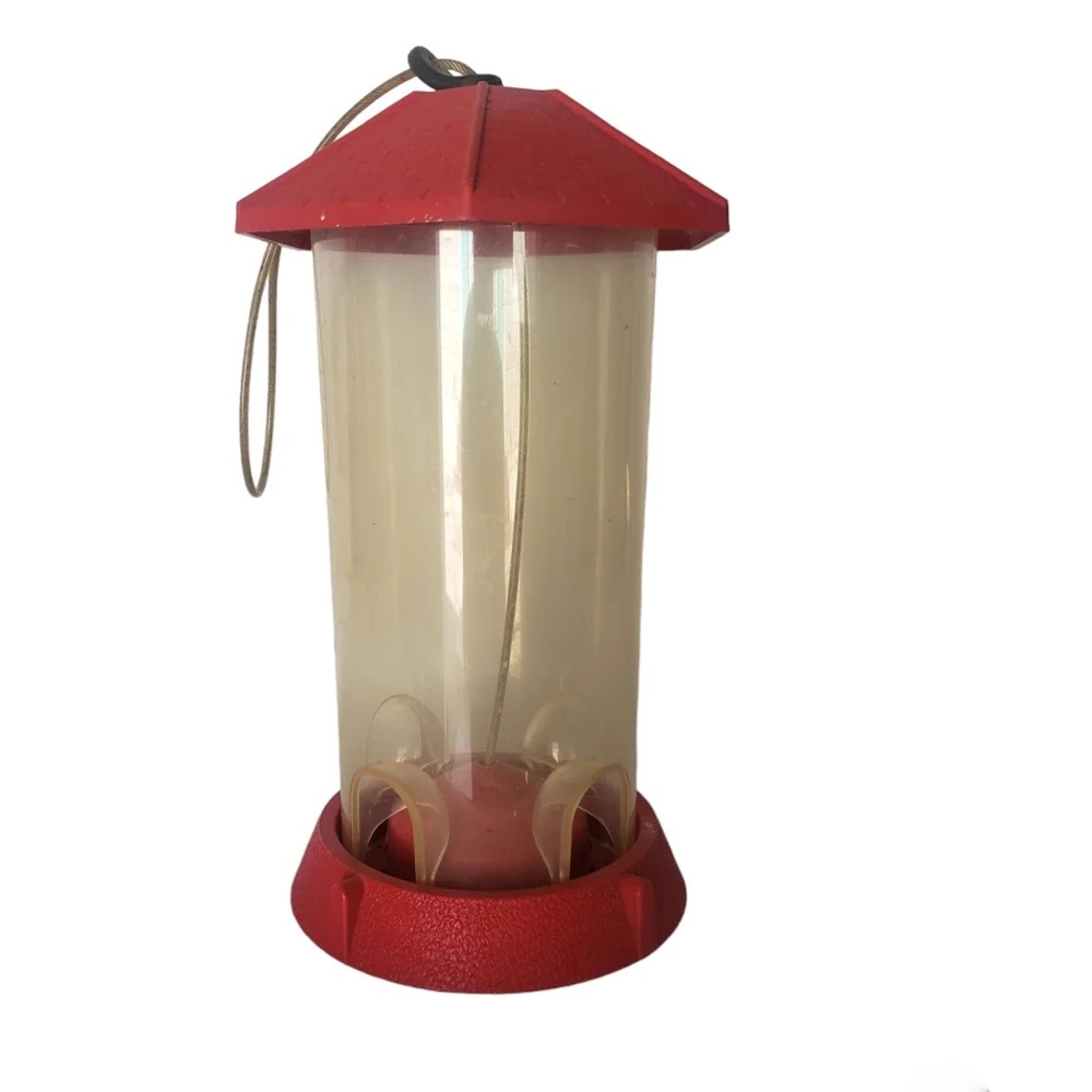 Red Birdfeeder